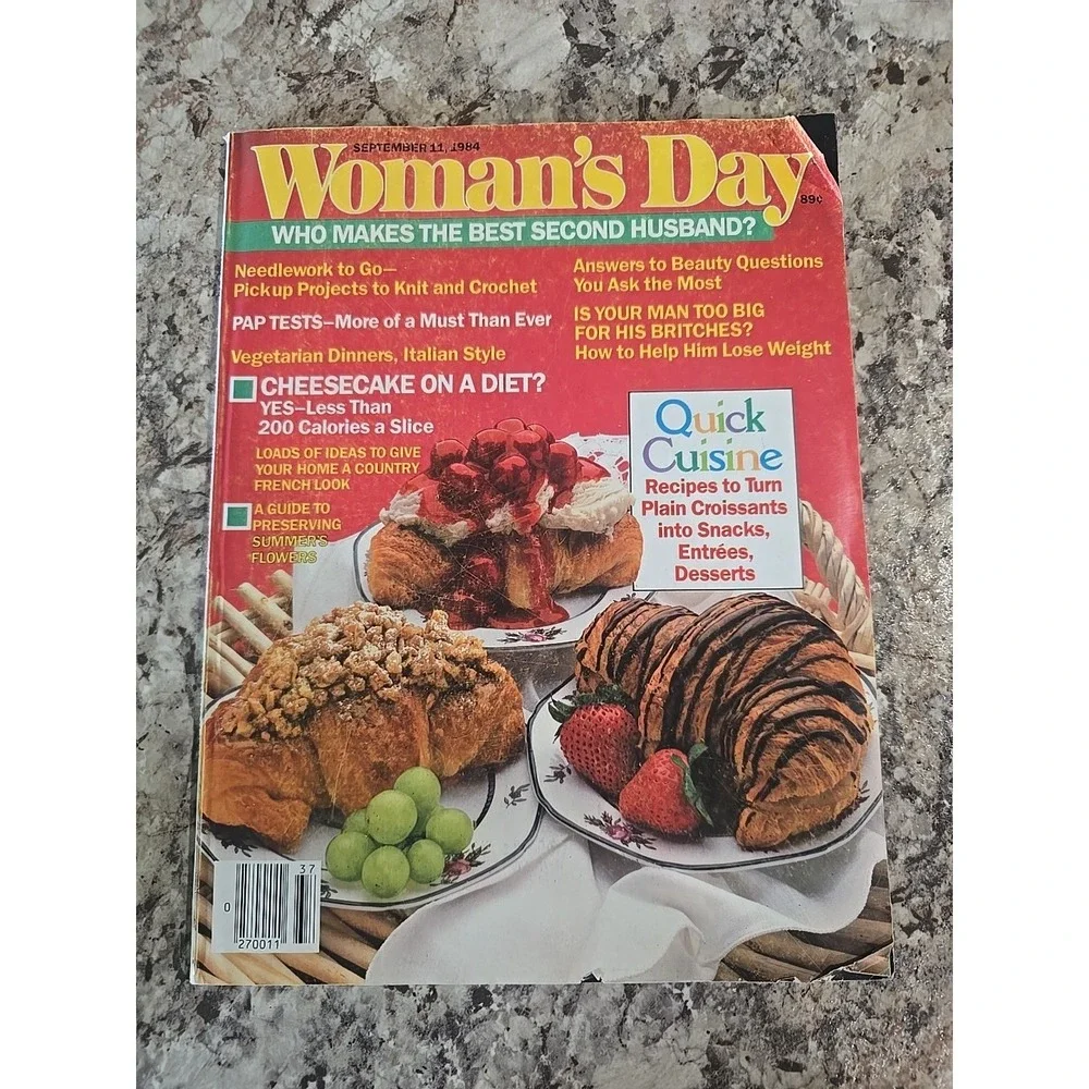 Womens Day Magazine September 11, 1984 Beauty Questions, Second Husband